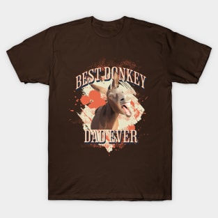 Best Donkey Dad Ever T-Shirt